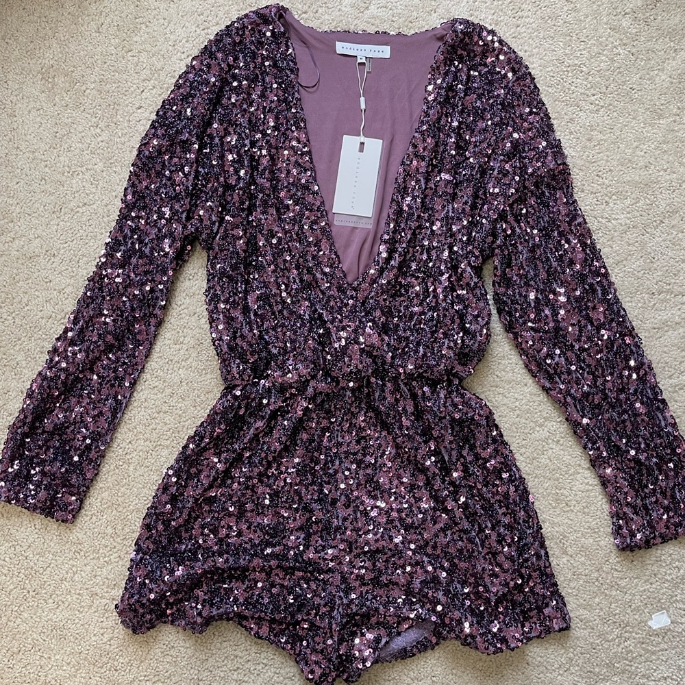 Sequin Romper